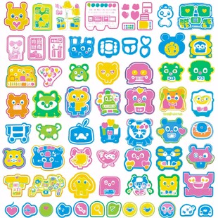 胖丫熊手账周边贴纸