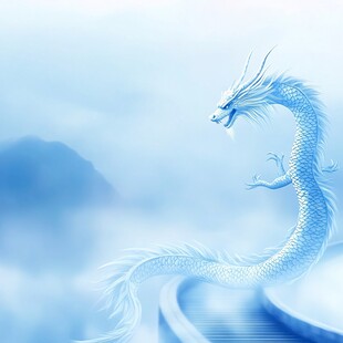 高清唯美双龙戏珠