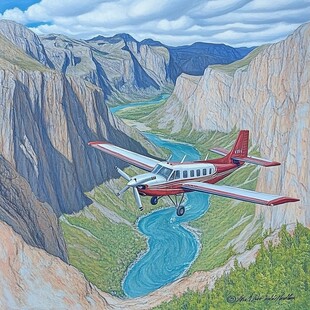 飞行立体画高空立体画