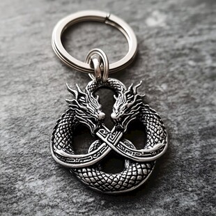 龙年钥匙扣
