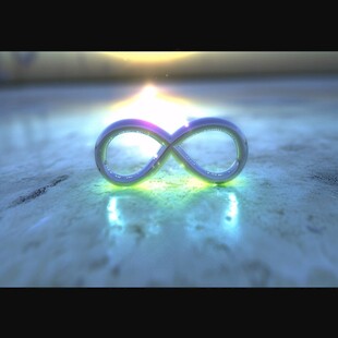 无限大符号摩比斯环