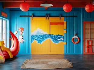 现代儿童娱乐区