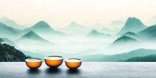 茶杯山水