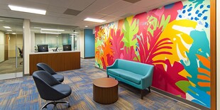 心理咨询墙面设计