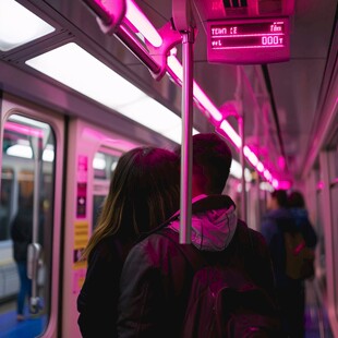 新型冠状病毒下的地铁