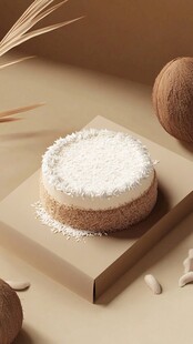 椰味蛋糕西点