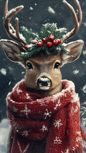 圣诞节麋鹿