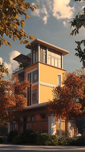 新中式别墅自建房建筑