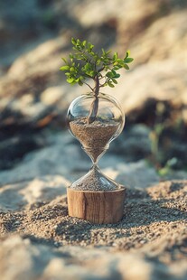 生命绿色植物发芽