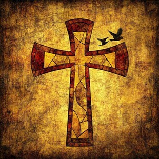万圣节海报十字架