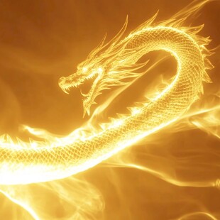 金色龙纹金龙苍龙青龙