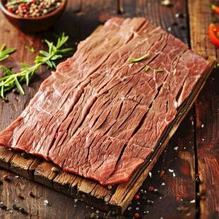 鲜牛肉片手切特级鲜牛