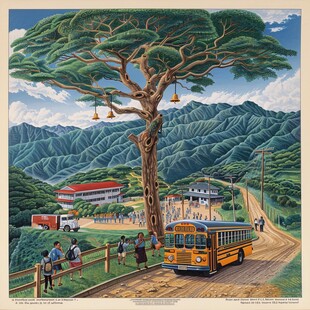 不丹广告不丹插画