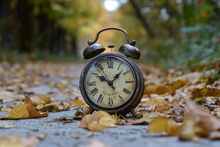 岁月的时钟走过