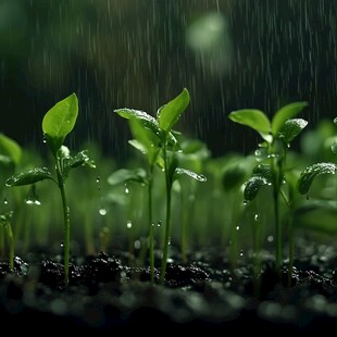 春雨育苗