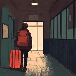 回家过年春运背景