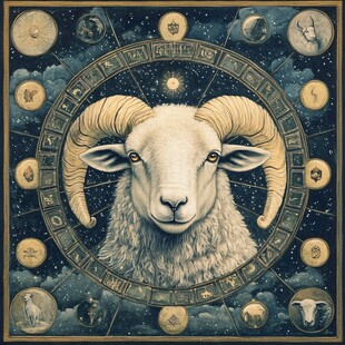 十二星座羊