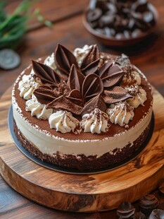 巧克力慕斯蛋糕图片