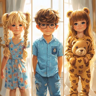 童装睡衣卡通
