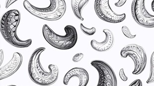 佩斯利腰果花纹