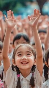 幼儿园开学拍照