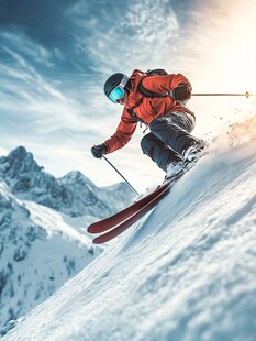 滑雪文化滑雪运动