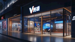 数码生活馆门头