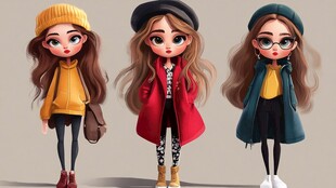 童装类卡通形象