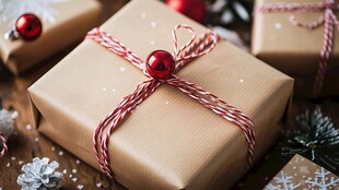 圣诞节礼物背景