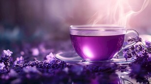 薰衣草花茶
