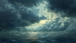 漂泊大雨倾盆而下