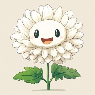 雏菊卡通形象设计