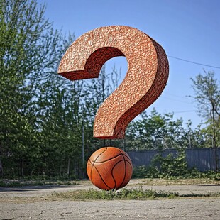 篮球雕塑
