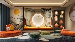 现代儿童娱乐区