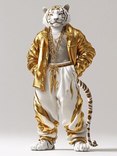 潮流虎原创形象