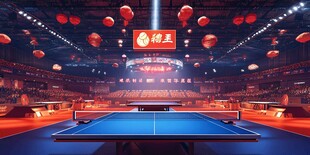 乒乓球赛主视觉kv