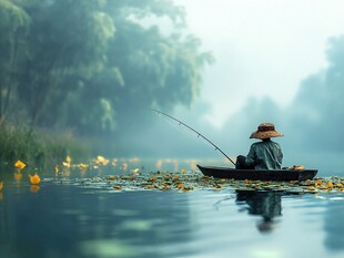 意境捕鱼
