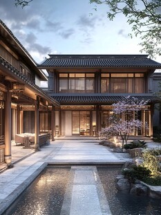 庭院四合院房地产