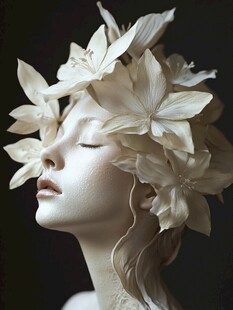 美女女神女人花