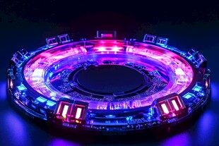 圆形科技舞台