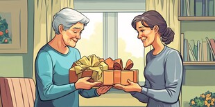 送奶奶的礼物