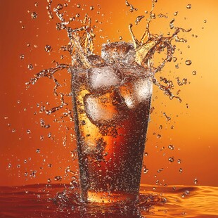 冰镇饮料图片