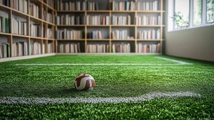 校园体育室形象