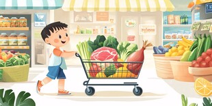 生鲜超市购物