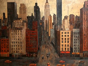 纽约装饰画