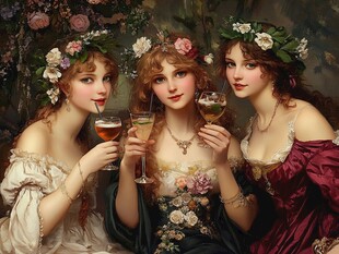 欧洲宫廷美女贵妇