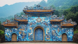 青城山道教照壁