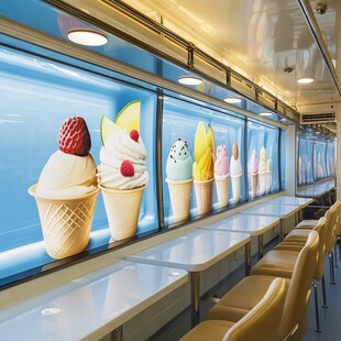 冰激凌售货车