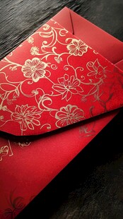 贺卡红包袋古风复古