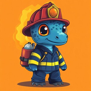 卡通消防形象设计